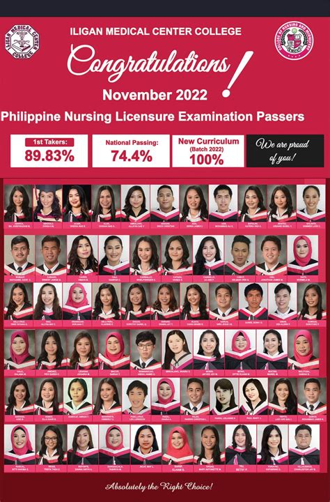 Iligan Medical Center College: BS in Nursing .